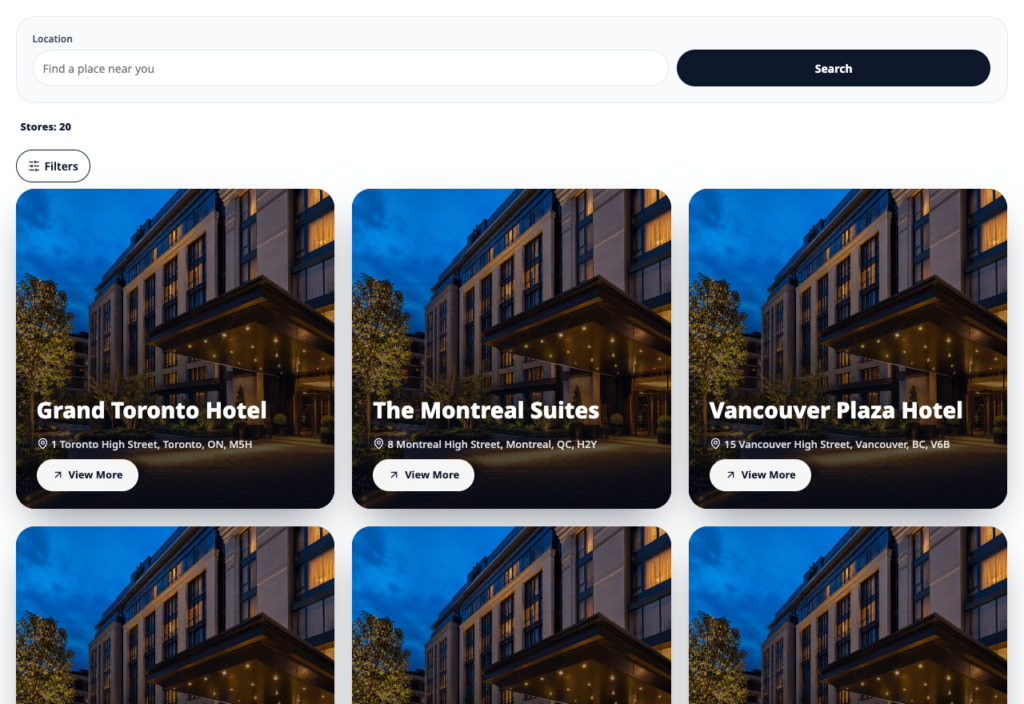Immersive Editorial layout preview
